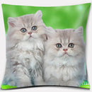 Axyaa Cat Series Pillowcase: Cute Living Room Sofa Cover for Home Decoration