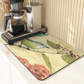 Axyaa Birds Printed Kitchen Coasters Set