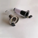 Axyaa Stainless Steel LED Path Lights - Black Silver Decorative Garden Lighting