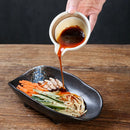 Axyaa Ceramic Seasoning Dish Set - Japanese Style for Sauces, Snacks & Dips