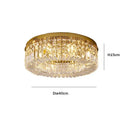 Axyaa Elegant Crystal Ceiling Lamp for Home Dining Room & Bedroom Lighting