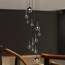 Axyaa LED Chandeliers for Modern Home Decor and Lighting in Living & Dining Room