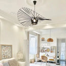Axyaa Modern Industrial Vintage LED Pendant Chandelier for Living Dining Room
