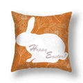 Axyaa Oil Art Printed Back Cushion Cover - Garden Living Room Pillow Case