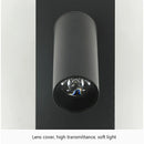 Axyaa LED Wall Sconce - Adjustable Brightness & Dual Switch - Modern Ambient Lighting