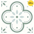 Axyaa Peel and Stick Vinyl Floor Tile Sticker, 20 x 20cm Square, Non-slip Self-adhesive Wall Sticker