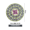 Axyaa Seashell Tray: Japanese-Inspired Round Storage Plate for Stylish Home Organization