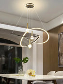 Axyaa Modern LED Chandelier Light - 2023 Design for Home Kitchen Living Room
