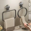 Axyaa Towel Ring: Easy Install Kitchen & Bathroom Hand Towel Holder