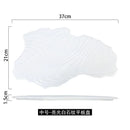 Axyaa High-end Ceramic Steak Dinner Plate for Elegant Dining Experience