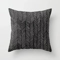 Axyaa Geometric Stripe Polyester Pillow Cover Home Decor Cushion Case