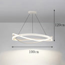 Axyaa LED Pendant Chandeliers for Modern Home Decor and Indoor Lighting