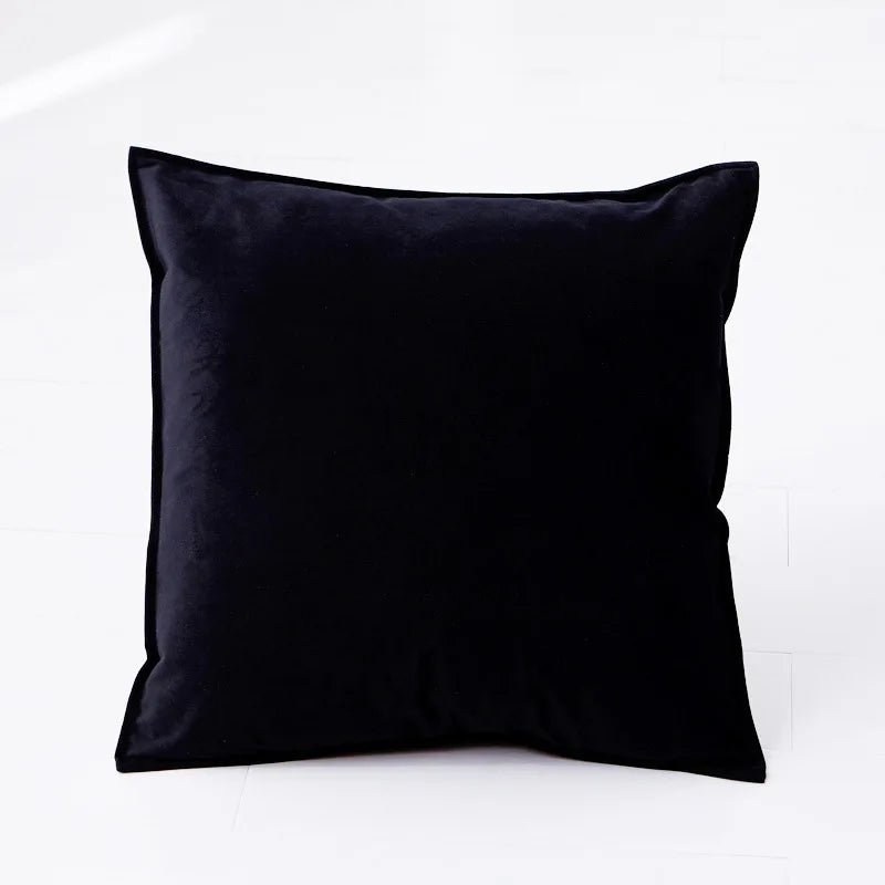 Axyaa Velvet Cushion Cover 40x40 for Sofa Car Home Decor