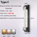 Axyaa Dimmable LED Outdoor Stainless Steel Sconce for Villa Courtyard & Garage