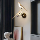 Axyaa Magpie Bird LED Wall Sconces for Home Indoor Decor