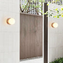 Axyaa Nordic Stone Wall Sconce Light for Exterior Garden Balcony Decoration
