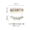 Axyaa Ceramic Tableware Set: Sushi, Hot Pot, BBQ Plate for Hotel, Restaurant