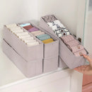 Axyaa Clothing Storage Box Drawer Organizer for Socks, Pants, Clothes - Bedroom Wardrobe Solution