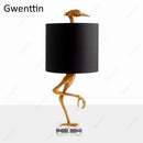 Axyaa Ostrich Shape Table Lamp - Modern Led Lighting Fixtures for Home Decor