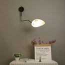 Axyaa Industrial Style Rocker Arm Wall Lamp with Open Teeth and Claws