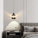 Axyaa LED Bedside Spotlight Pendant Light Black Gold Chandelier Paris Pendant
