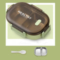 Axyaa Stainless Steel Bento Box 900ML - High Capacity Sealed Food Container