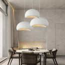 Nordic Lamp Minimalism Chandelier Bar Designer White Pendant Lights LED Home Decor by Axyaa