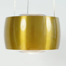 Axyaa Minimalist Gold White Pendant Lights for Bedside, Dining Room, Kitchen Island