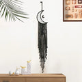 Bohemian Moon Dream Catcher With or Without Light, Macrame Dreamcatcher for Home Decor by Axyaa