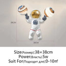 Axyaa Astronaut Moon Planet Lamp: Spaceman Table Night Light for Bedroom