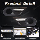 Axyaa Isuzu MU-X 2014-2016 Led DRL Fog Lamps Dynamic Signal White Yellow