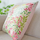 Axyaa Jacquard Floral Pillow Cover 45x45cm Soft Touch Home Decor Cushion Cover