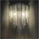 Axyaa Modern Luxury Tassel Wall Lamps for Bedroom Living Room Staircase Loft Sconce