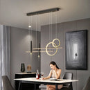 Axyaa Modern Pendant Lights LED Chandelier for Dining Room Lighting