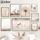 Axyaa Nordic Canvas Wall Art Print Posters for Living Room Decor