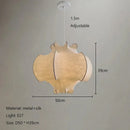 Axyaa French Silk Chandelier for Retro Master Bedroom and Dining Room Lighting Fixtures