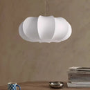 Axyaa Cirrus Silk Pendant Light for Living Room Office wabi-sabi Style