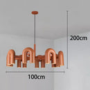 Axyaa LED Pendant Chandeliers for Modern Home Decor Staircase Lighting