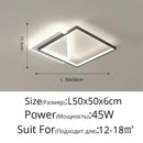 Axyaa Modern LED Ceiling Lights Minimalist Bedroom Dining Room Chandelier