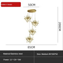 Axyaa Scandinavian Chandelier Pendant Light for Home Decor and Kitchen Lighting