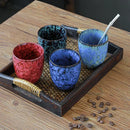 Axyaa Classics Ceramic Coffee Cups, Japanese Design, DIY Underglaze Color, Kung Fu Tea Cup