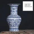 Blue & White Porcelain Vase | Axyaa Classical Table Ornaments | Jingdezhen Home Decor