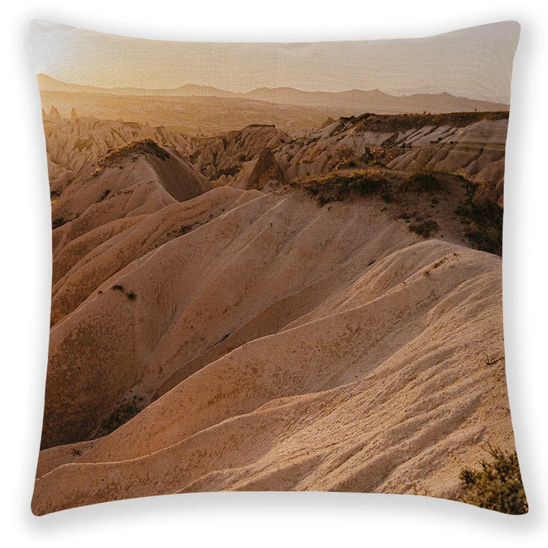 Axyaa Scenery Abstract Pillowcase - Customizable Decoration
