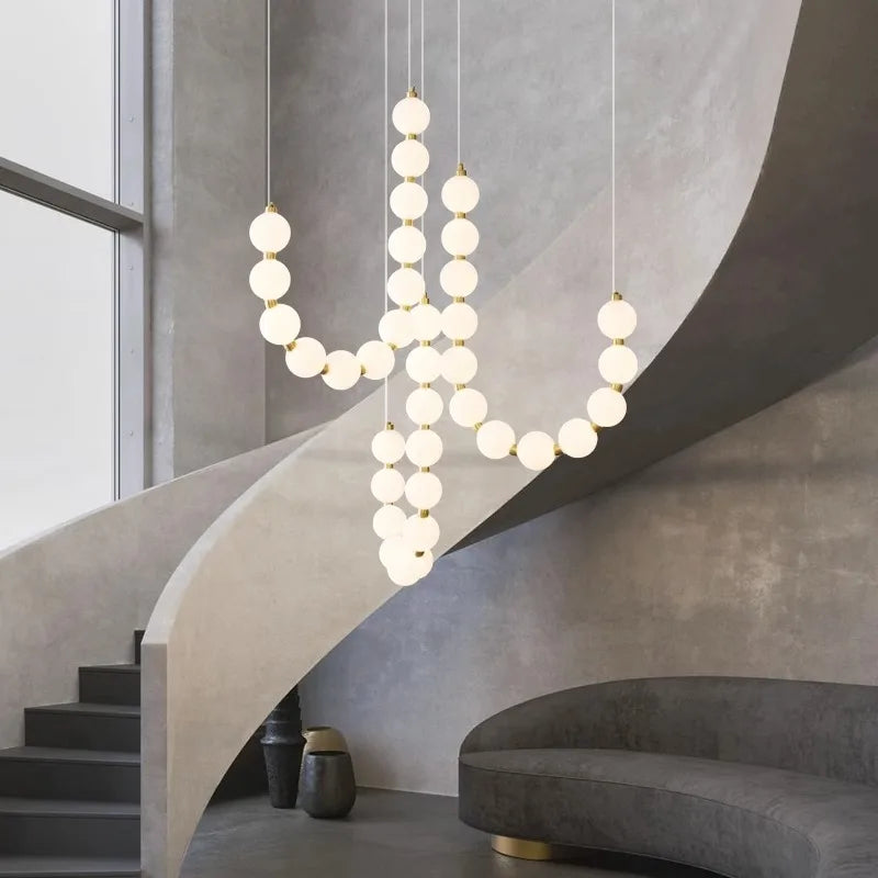 Axyaa Modern LED Ceiling Chandelier for Indoor Lighting