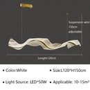 Axyaa Starry Sky Ribbon Chandelier LED Pendant Light