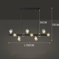 Axyaa Crystal Chandelier Pendant Light for Living Room and Dining Room