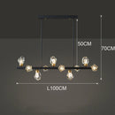 Axyaa Crystal Chandelier Pendant Light for Living Room and Dining Room