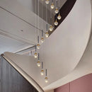 Axyaa Crystal Chandelier Pendant Light for Luxury Dining Room Decor