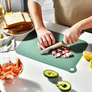 Axyaa Non Slip Chopping Board Set - 4Pcs Vegetable & Fruit Kitchen Tools