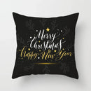 Axyaa Christmas Theme Pillowcase for Festive Sofa Decor and Holiday Gift
